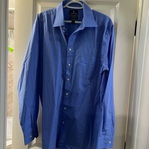 Blue Tailored Button Down